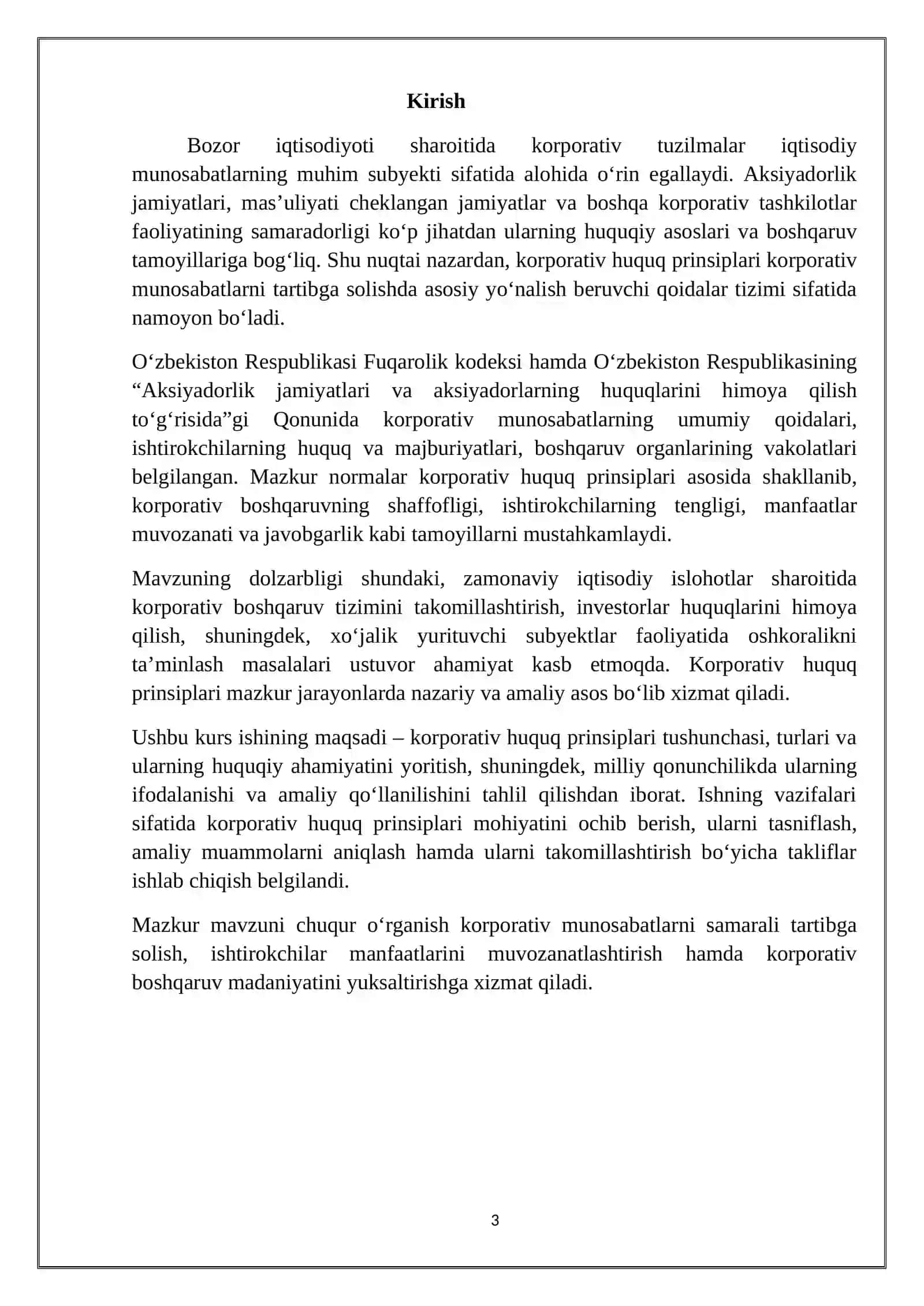 KORPORATIV HUQUQ PRINSPLARI 3