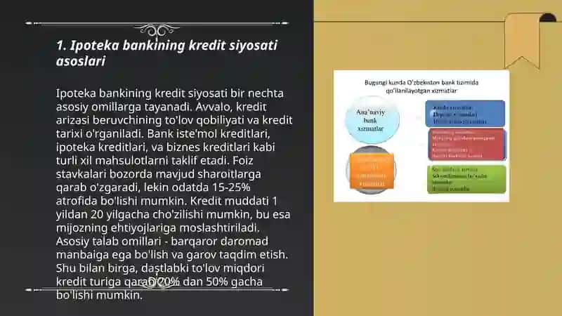 Ipoteka bank kredit siyosati tahlili 3