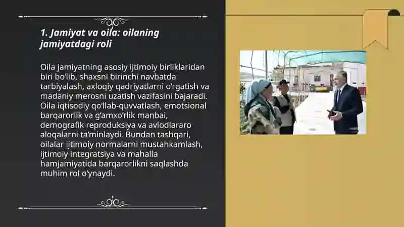 Jamiyat va oila 3