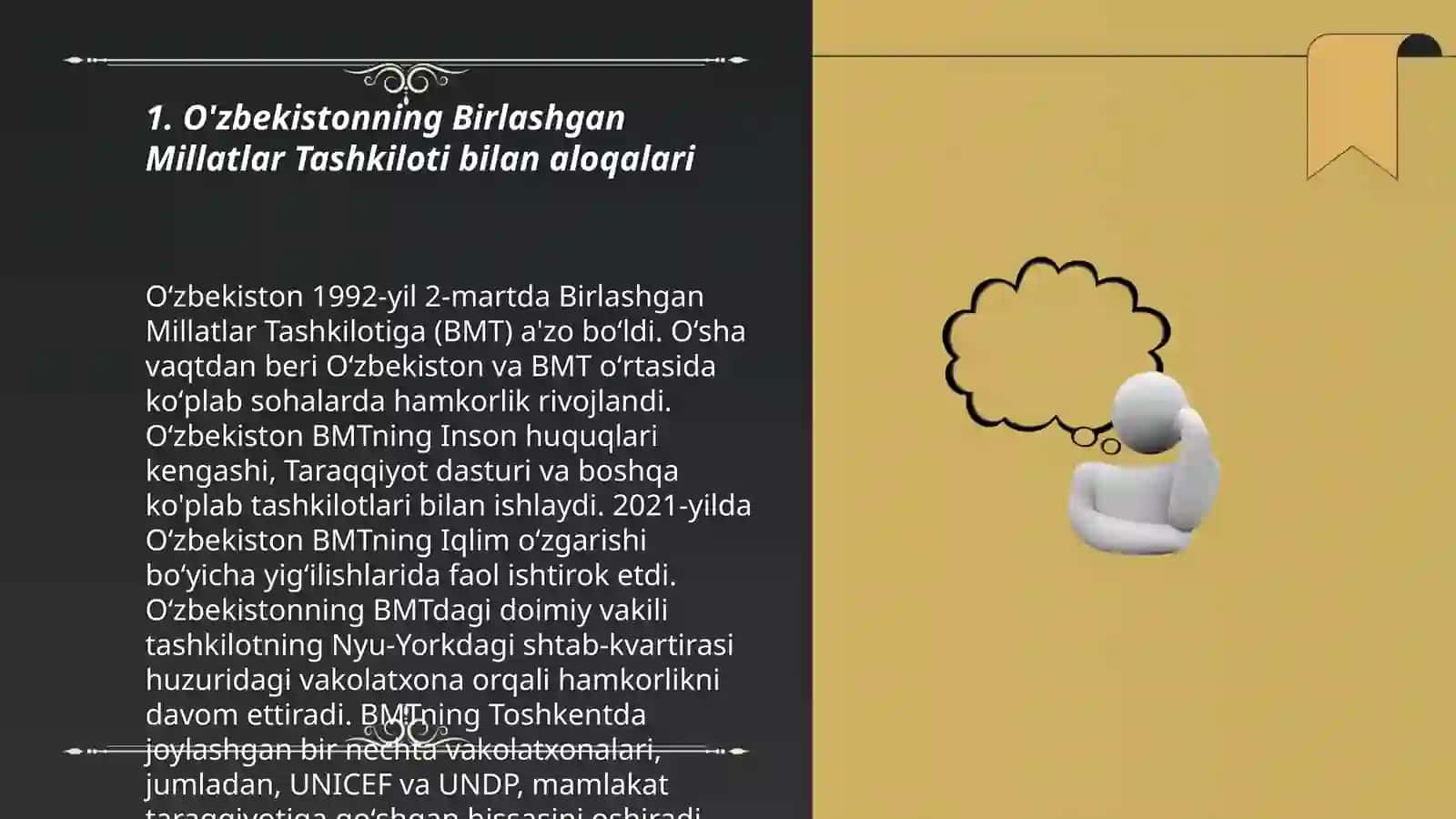 O'zbekistonning xalqaro tashkilotlar bilan hamkorlik aloqalari 3