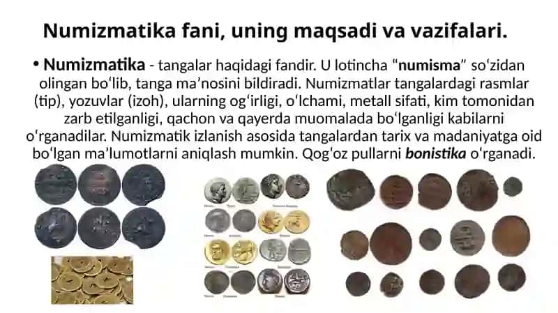 Numizmatika. Qadimgi Yunoniston va Rim tangalari 3