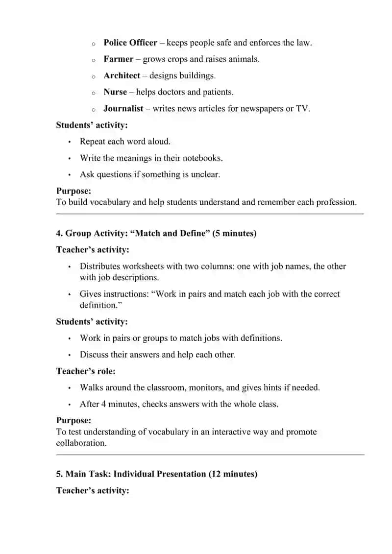 Lesson Plan 3