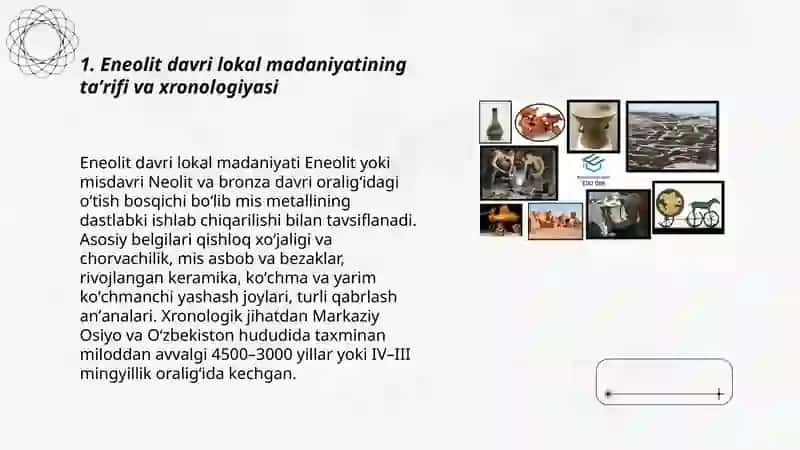 Eneolit davri lokal madaniyati 3