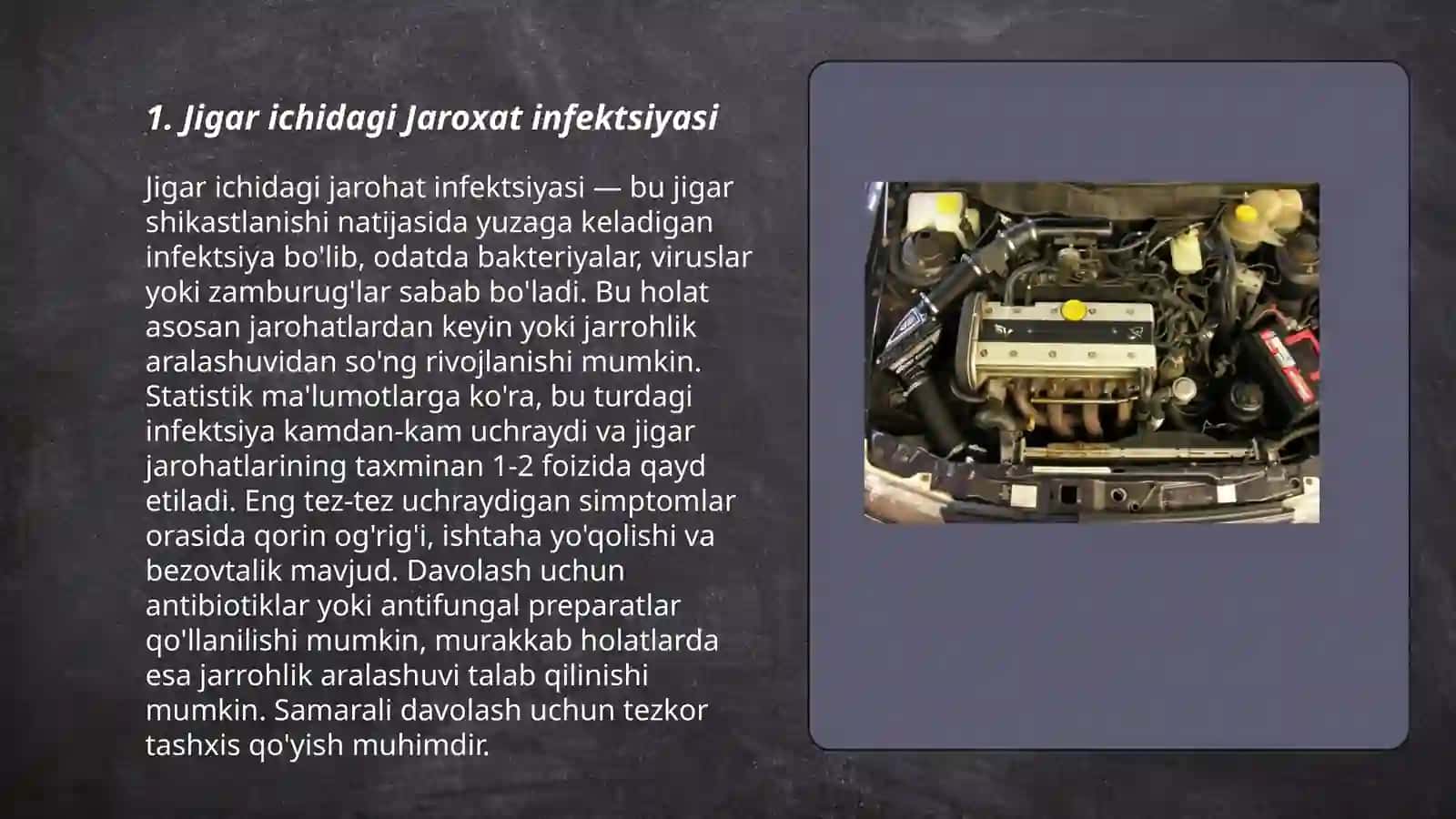 Jigar ichidagi Jaroxat infektsiyasi 3