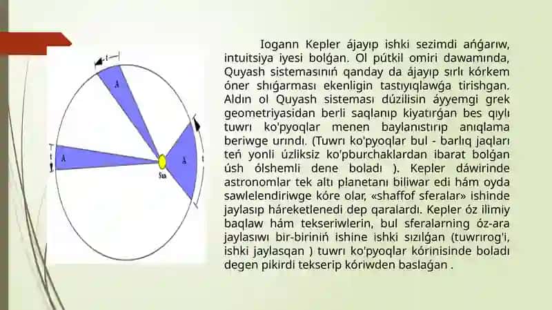 KEPLER NIZAMLARI 3