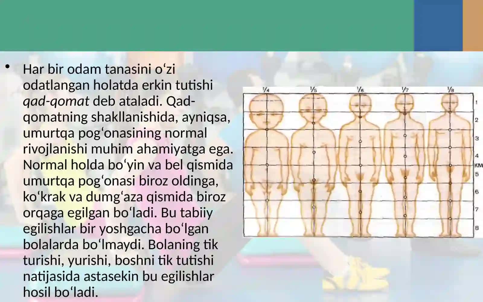Qad-qomatning shakllanishi 3