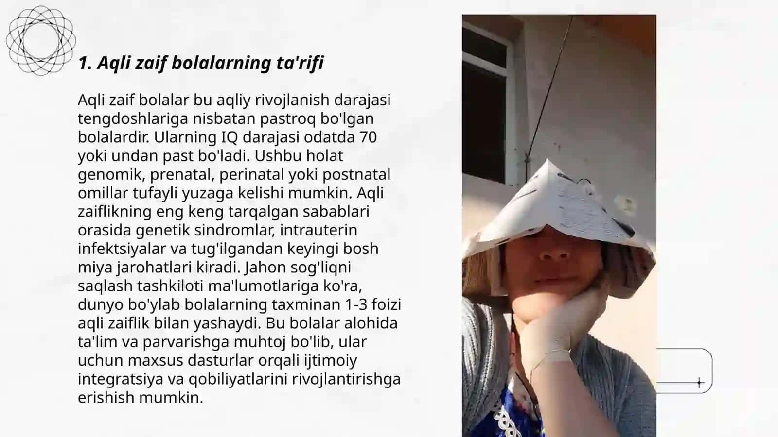 Aqli zaif bolalar 3