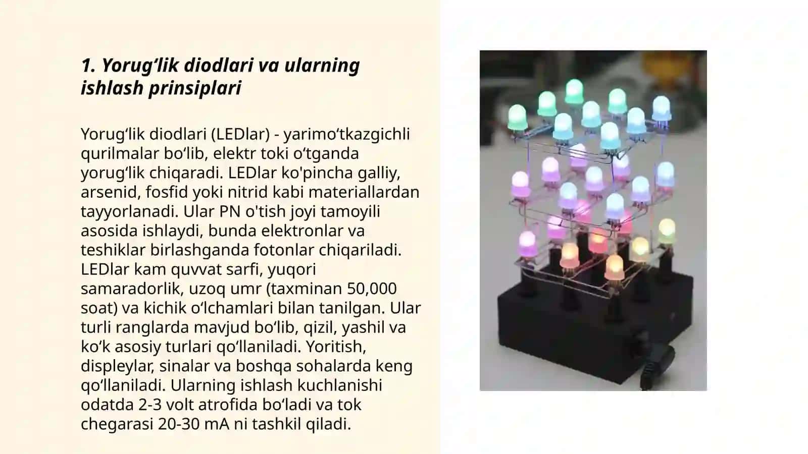 Yorugʻlik diodlarini mikrokontrollerga ulash 3