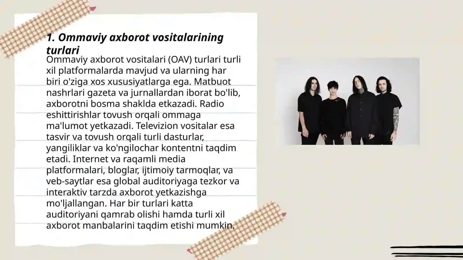 Ommaviy axborot vositalari va ularning jamiyatdagi roli 3