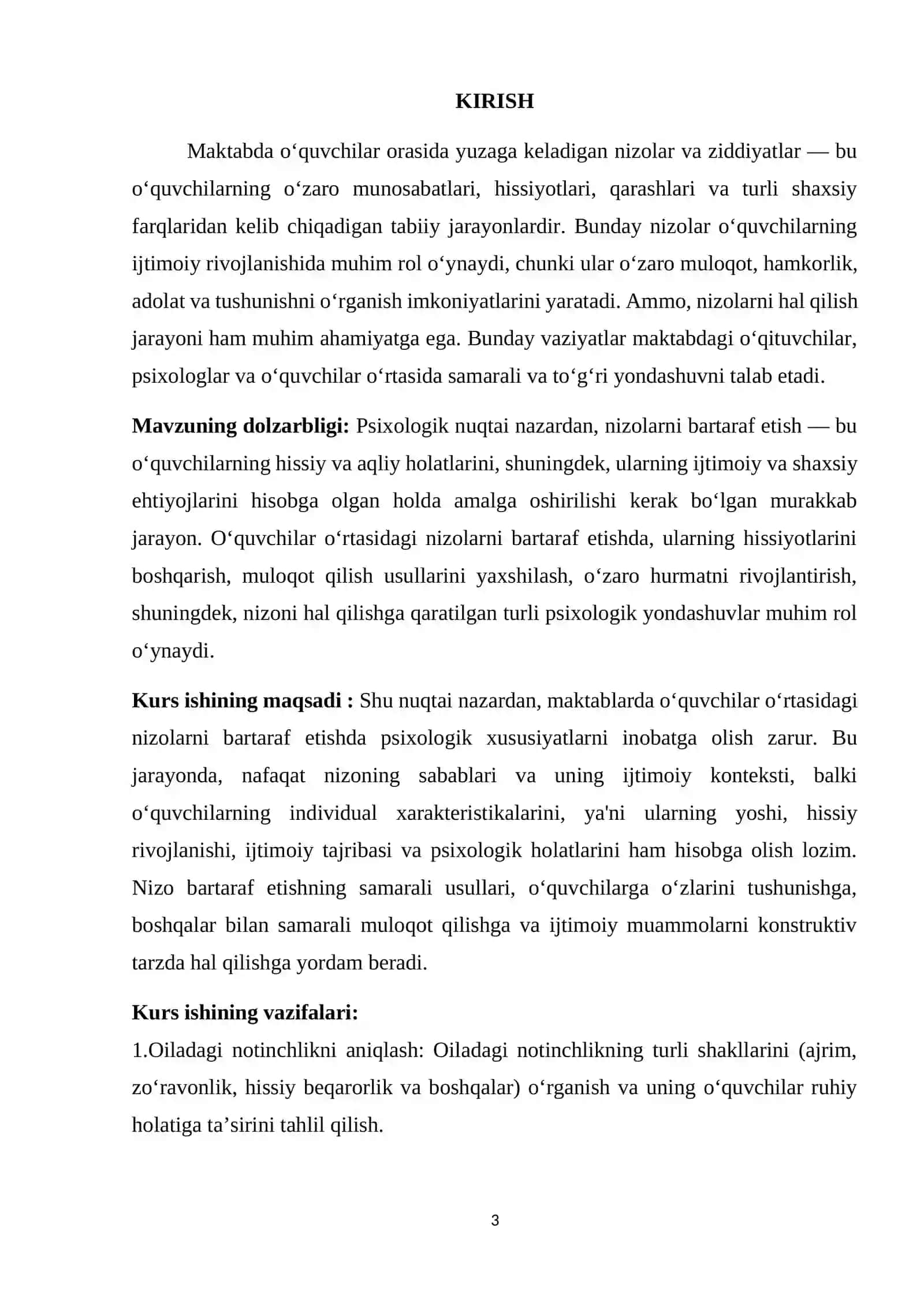 Talabalarning sifatli o'qitish metodlari va psixologik xarakteristika 3