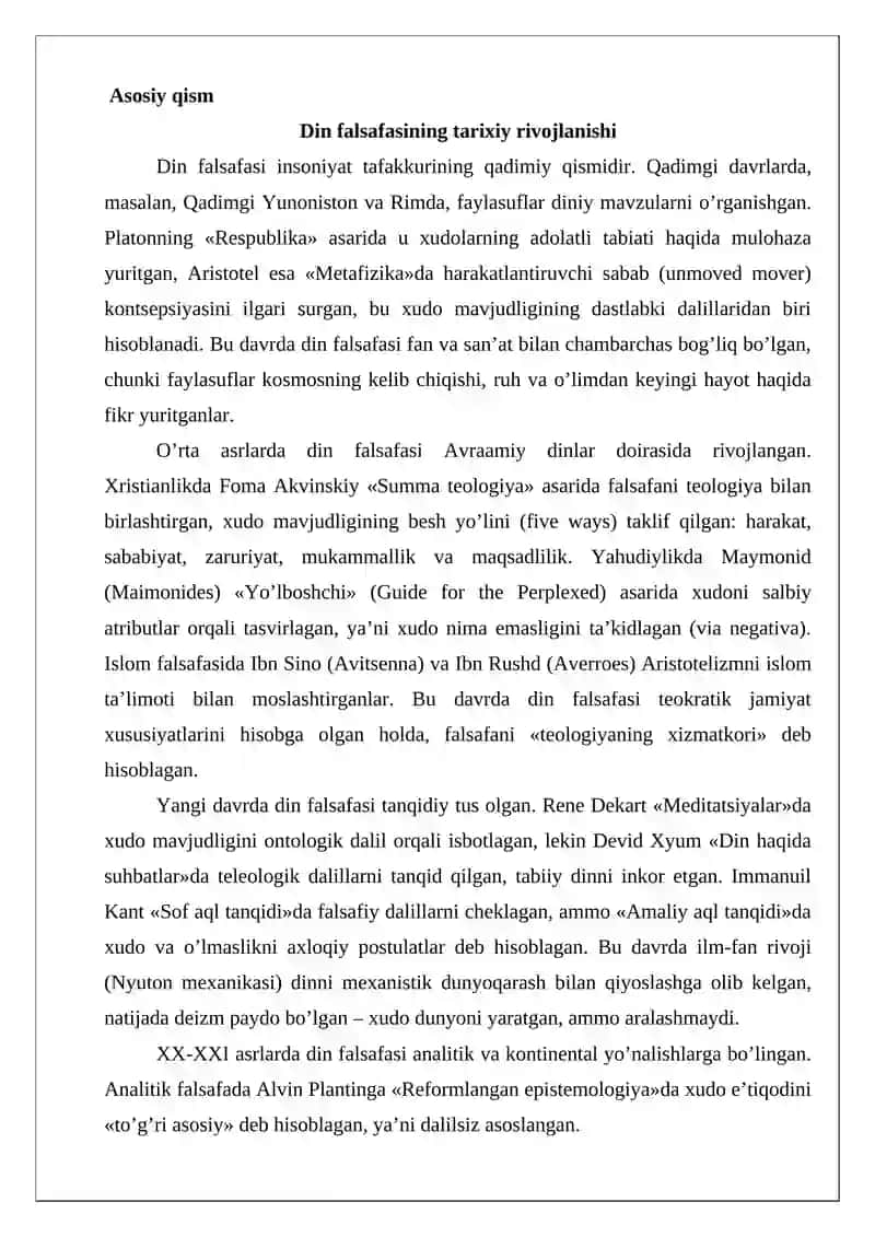 Din Falsafasi 3