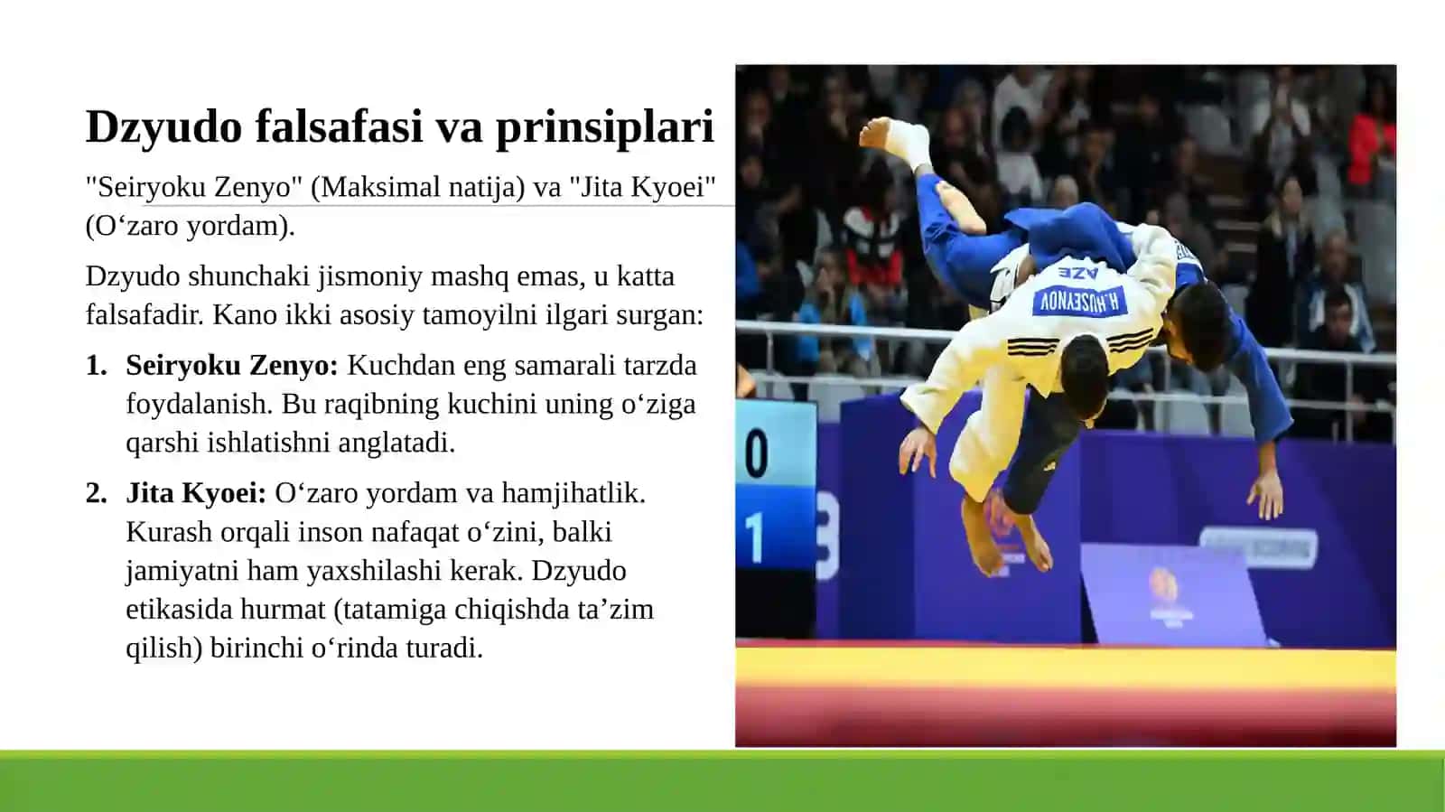 Dzyudo va sambo kurashining kelib chiqish tarixi va istiqbollari 3