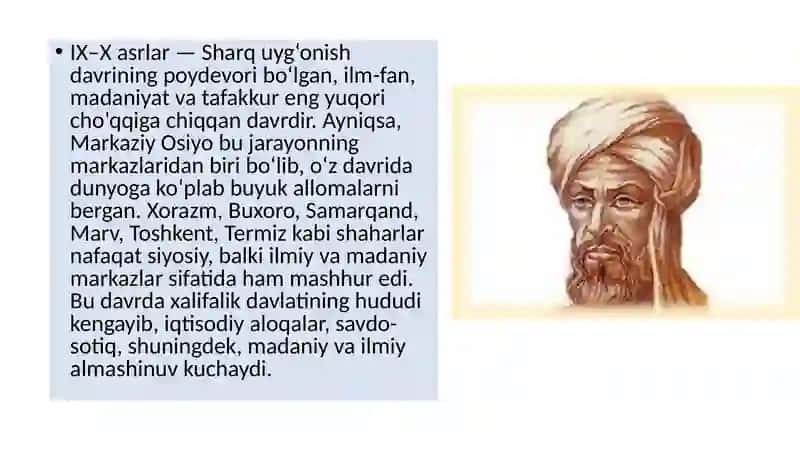AbuAbdullohal-Xorazmiy va Ahmad al-Marvaziyning hayoti 3