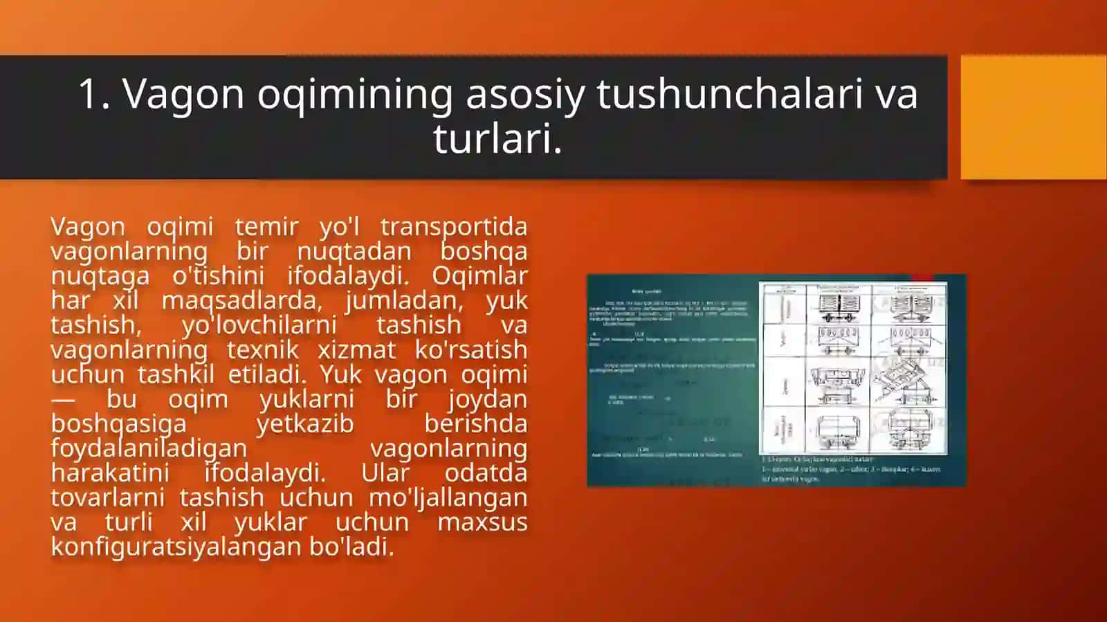 Vagonoqimlarining tashkiliyati va boshqarilishi 3