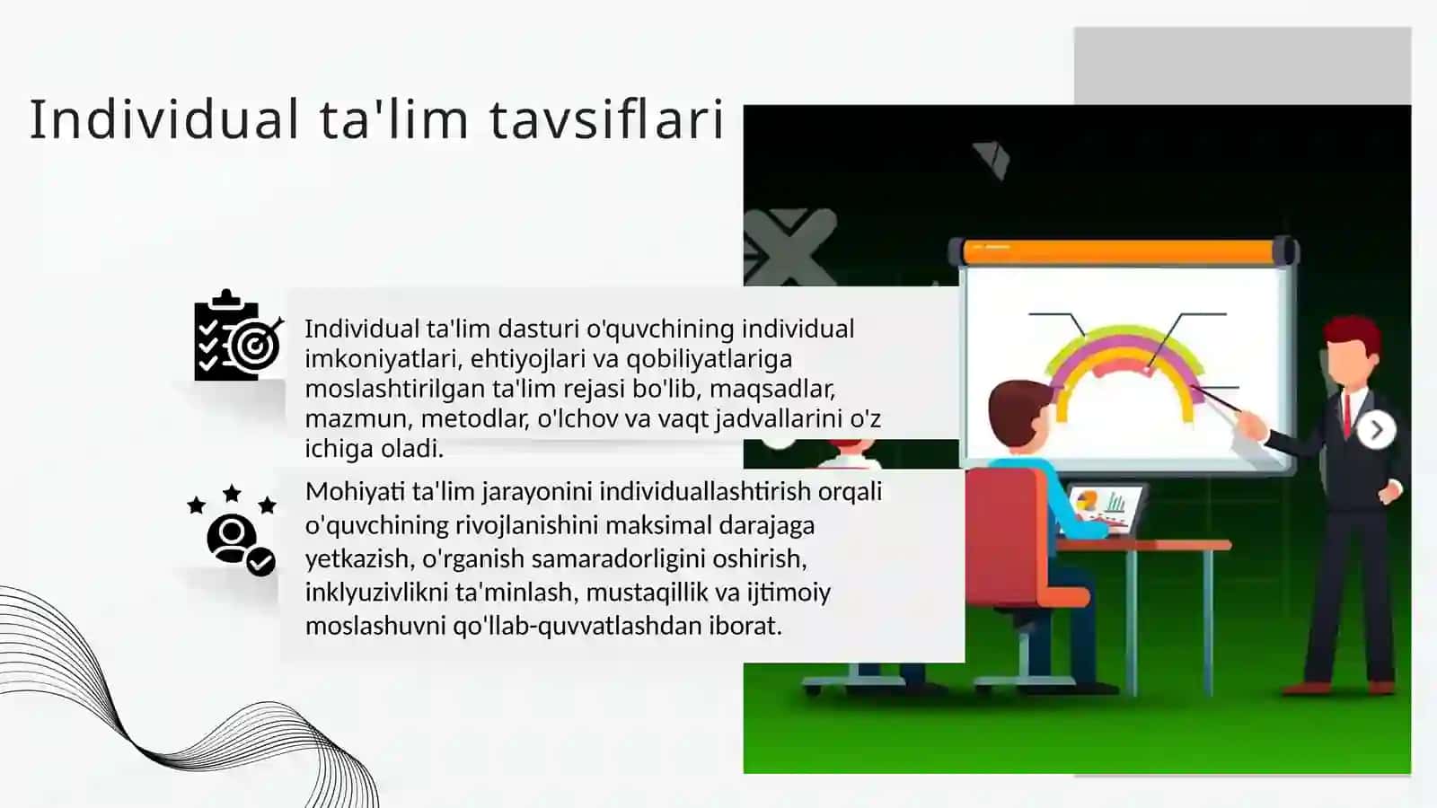 Individual talim dasturi tushinchasi 3