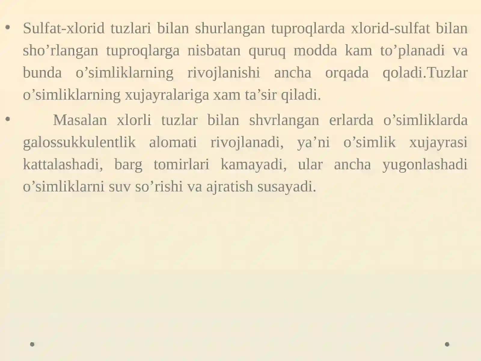 O'simliklarga tuz ta'siri 3
