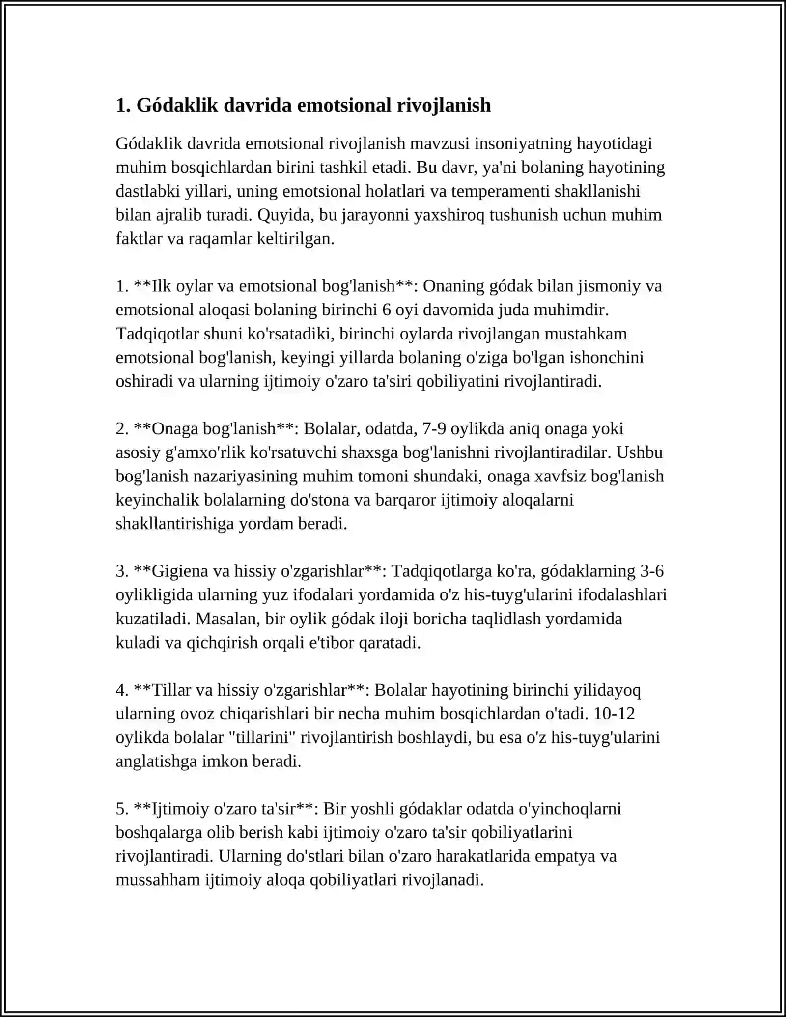 GÓDAKLIK DAVRINING PSIXOLOGIK XUSUSIYATLARI 3