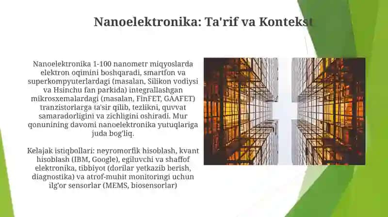 Nanoelektronika 3