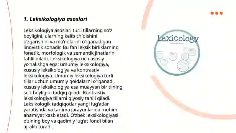 Leksikologiya asoslari 3