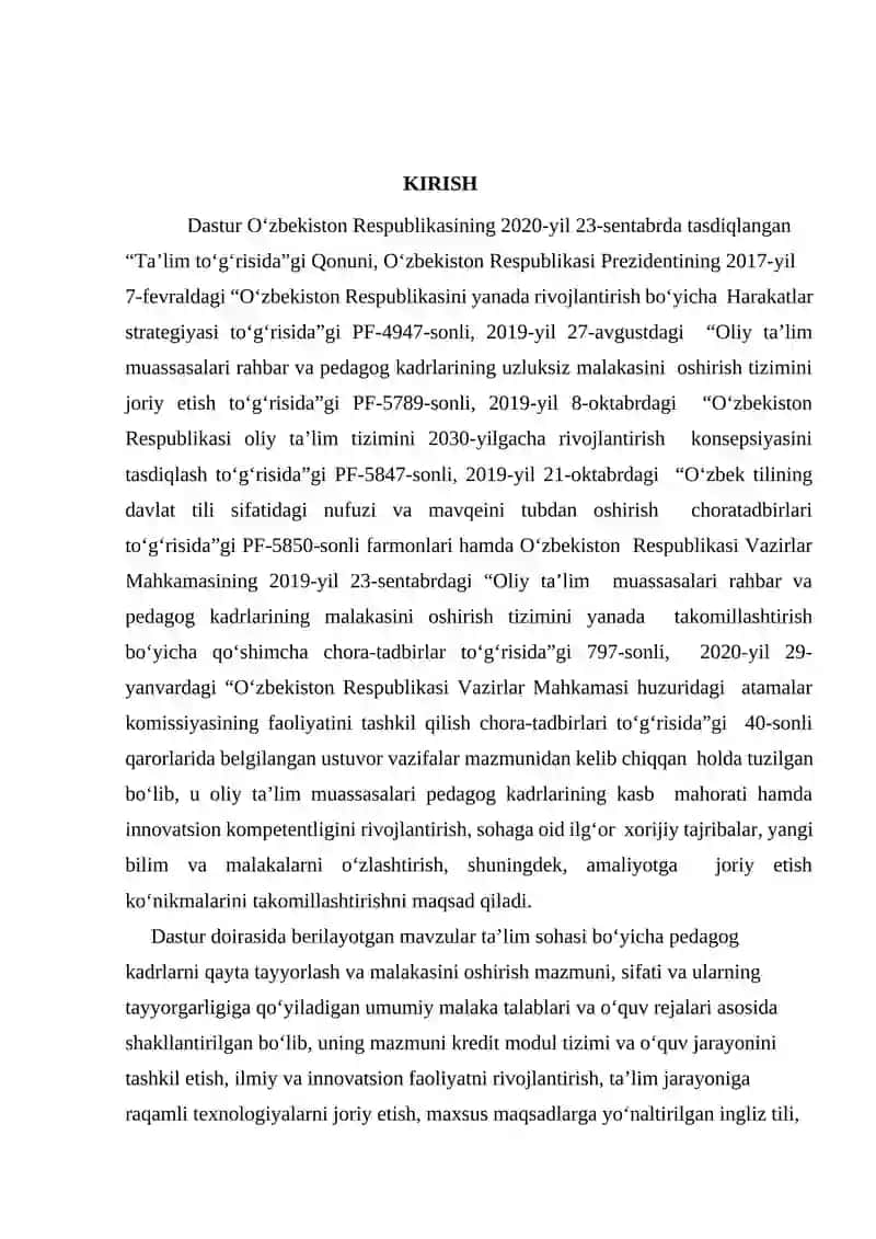 Adabiyotga kirish va adabiyot nazaryasi fanidan KURS ISHI 3