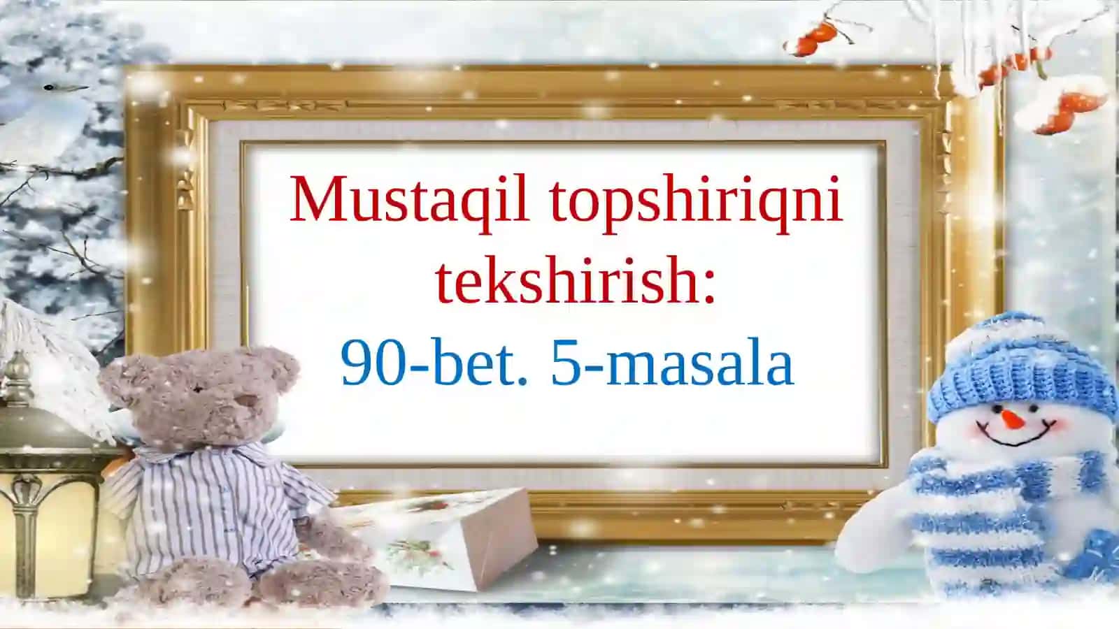 Tengguruhlargabo‘lish(90-bet. 2-dars) 3