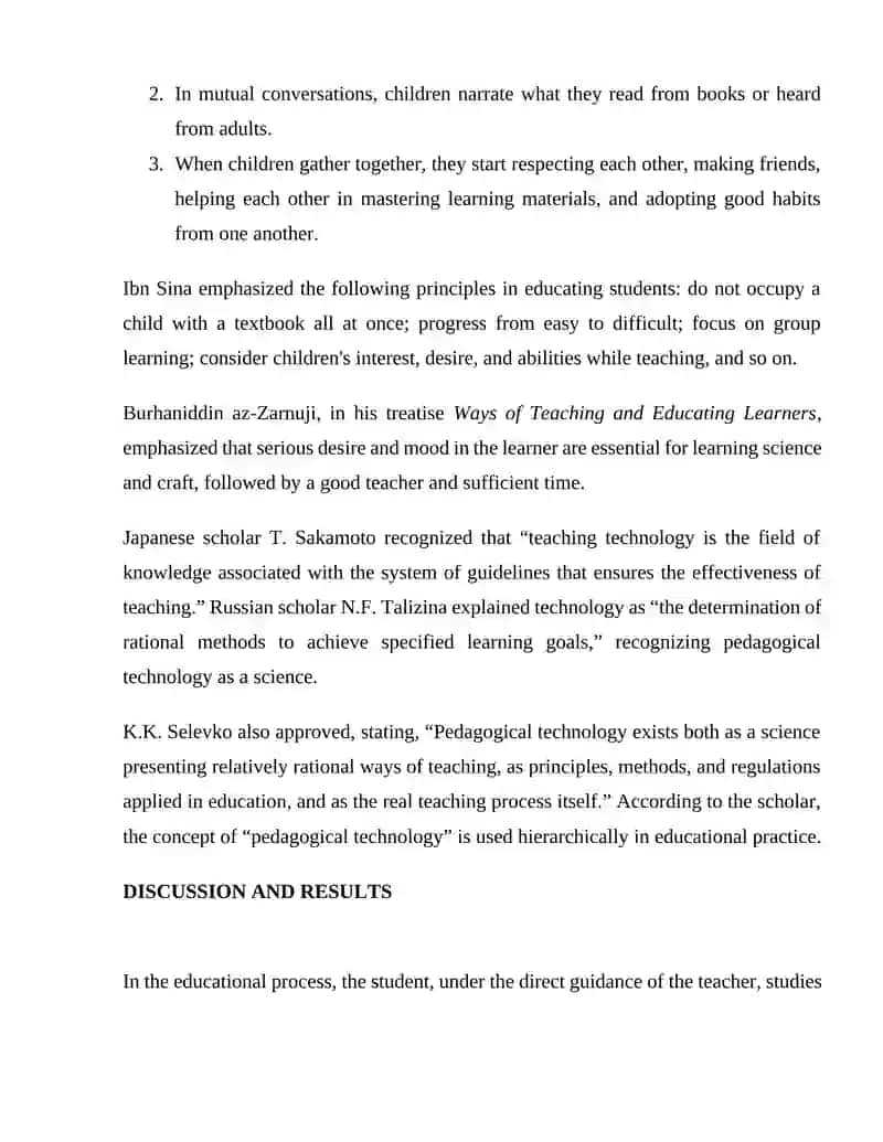 New Conceptual Pedagogical Technology for Teaching Biology 3