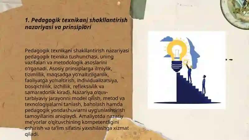 Pedagogik texnikani shakllantirish metodikasi 3