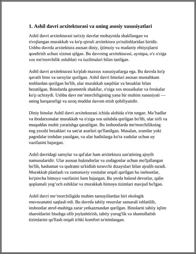 ASHIL DAVRI YODGORLIKLARI 3