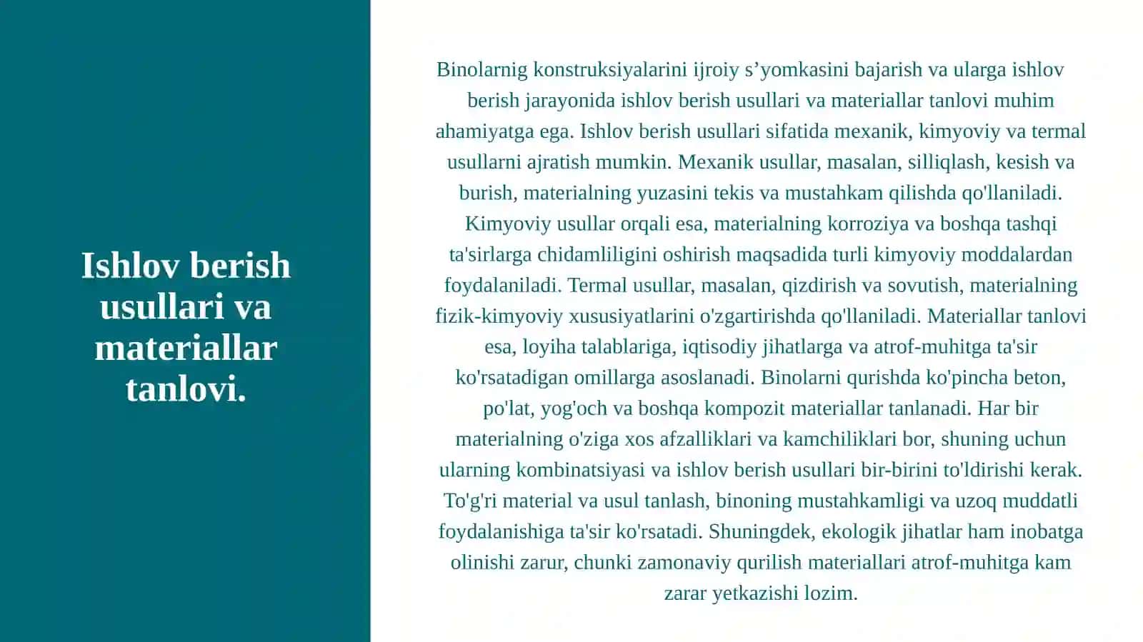 Binolarnig konstruksiyalarini ijroiy s’yomkasini bajarish va ularga ishlov berish. 3