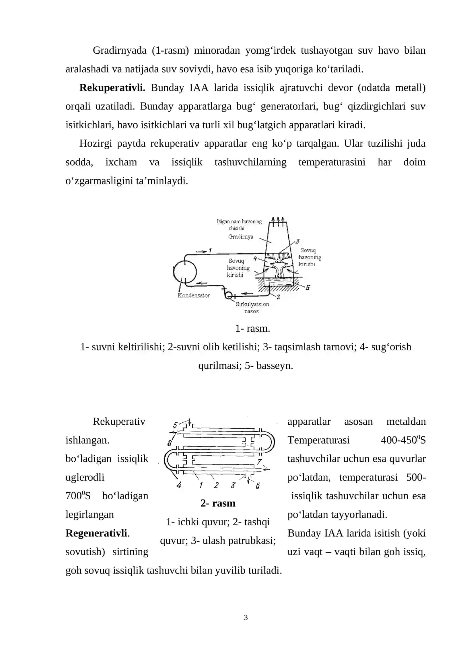 Issiqlik almashinuv apparatlari 3