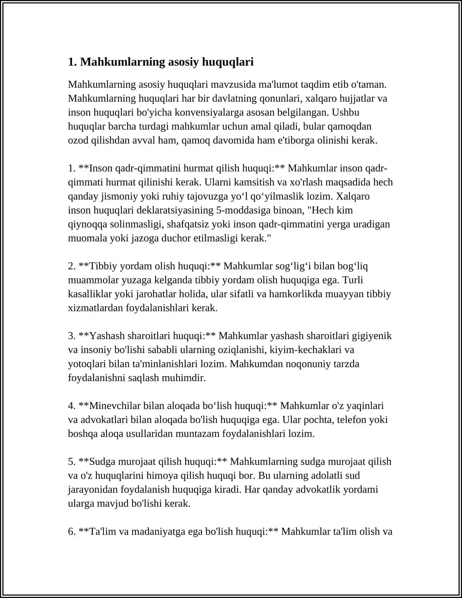 MAHKUMLARNING HUQUQIY HOLATI 3