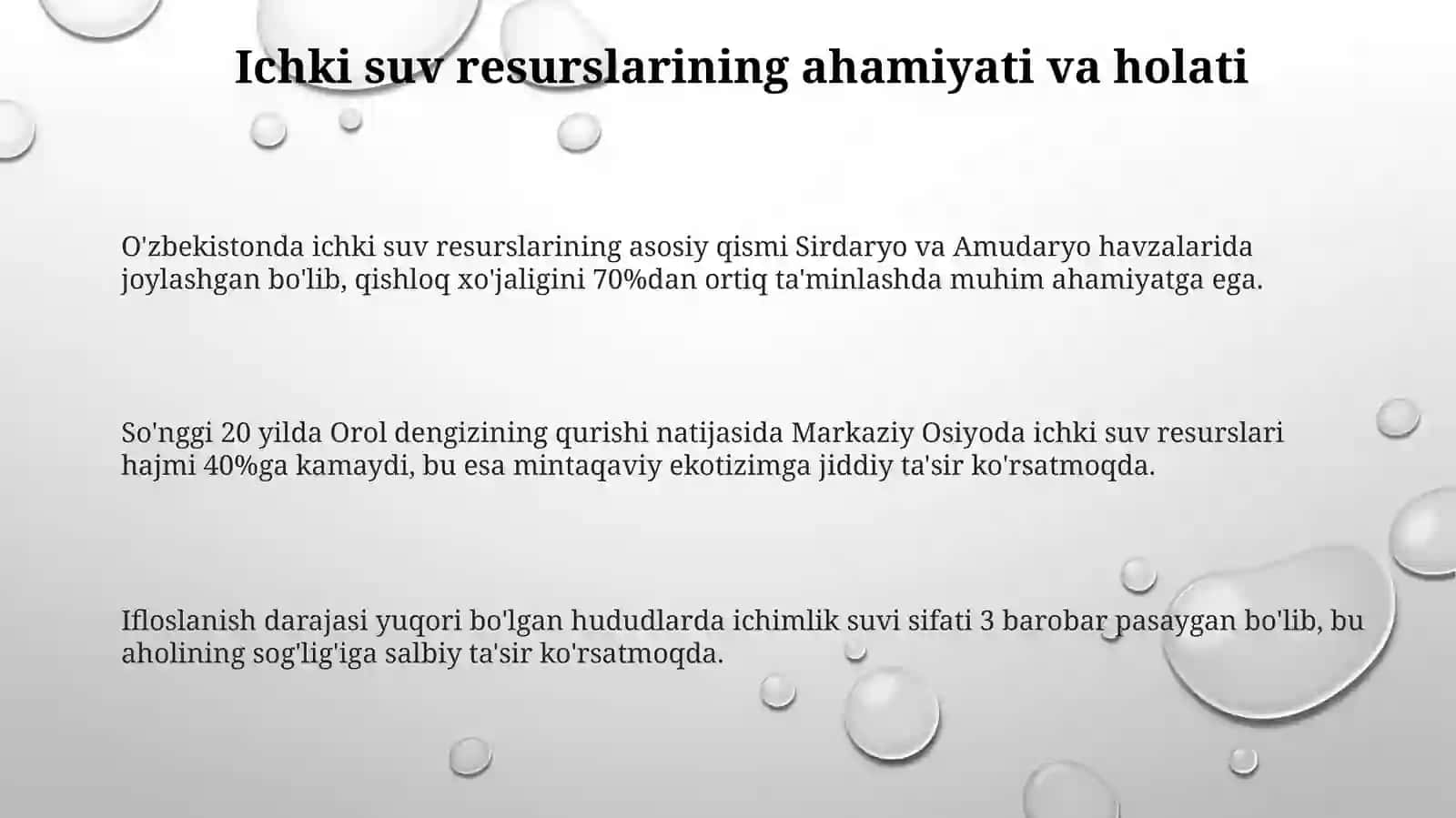 Quruqlik suvlari muhofazasi 3