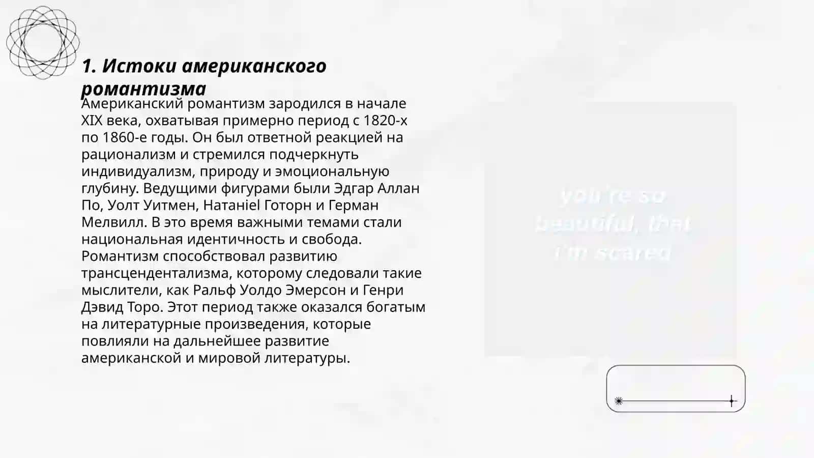 Американский романтизм 3