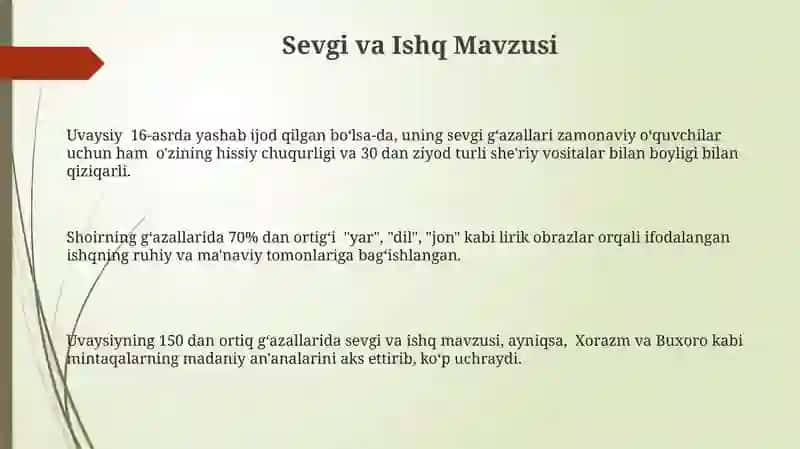 Sevgi va Ishq Mavzusi 3