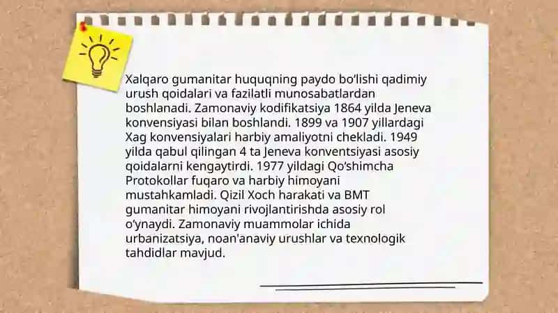 Xalqaro Gumanitar huquq 3