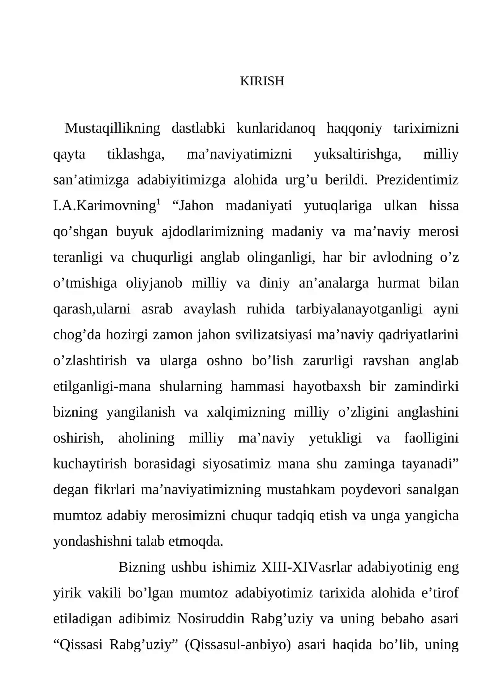 Qissasi Rabg’uziy (Qissasul-anbiyo) 3