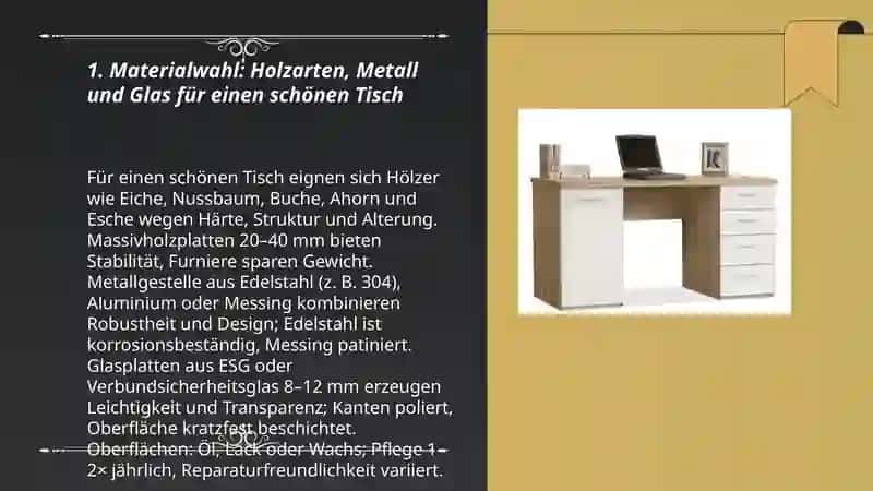 Der Tisch istschoön! 3