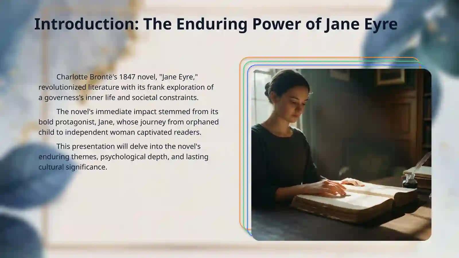 "Jane Ayre" by Charlotte Bronte 3