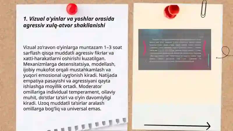 Vizual o'yinlarning yoshlar ongiga ta'siri 3
