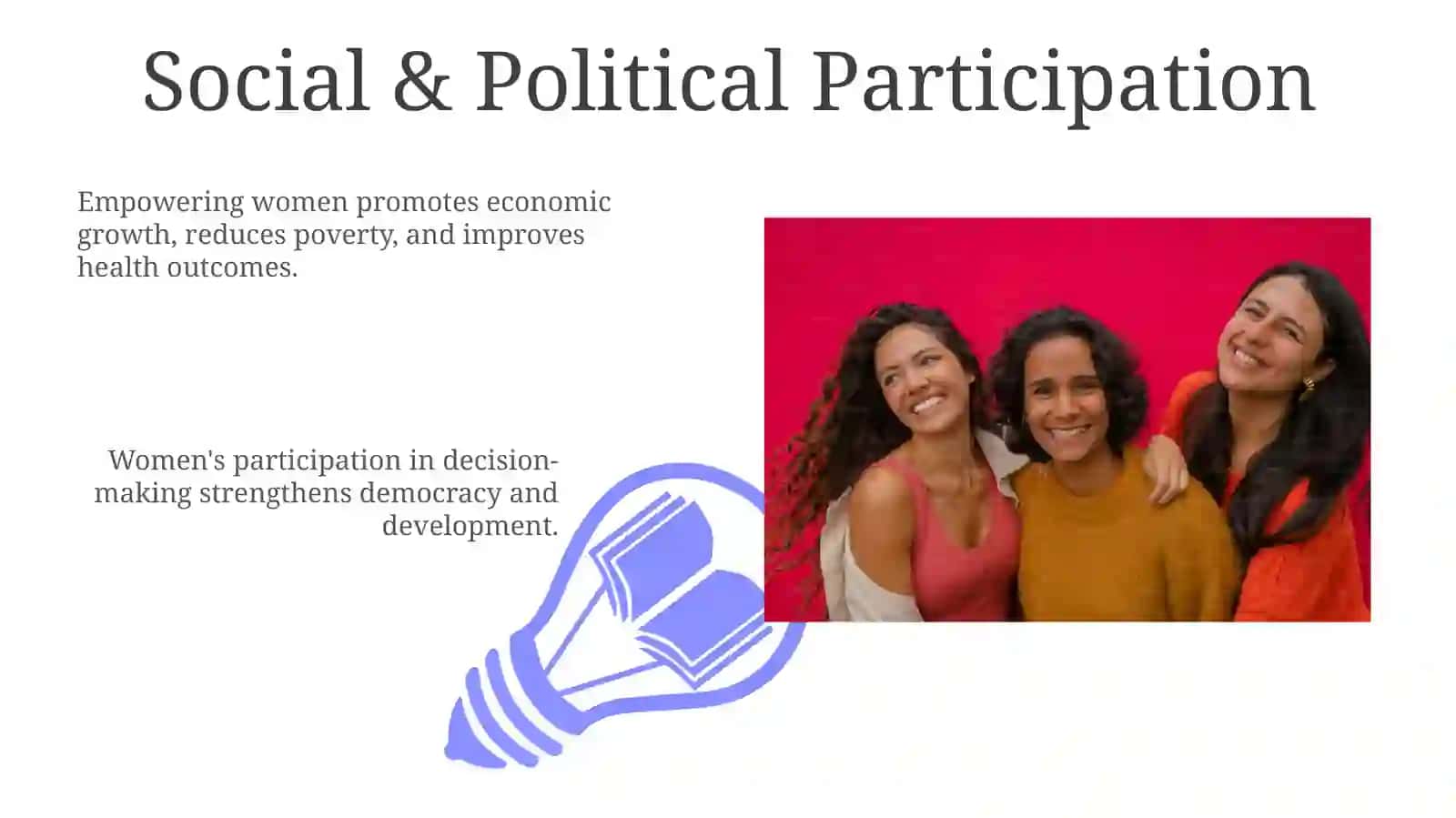 Achieving Sustainable Development through Women's Empowerment 3