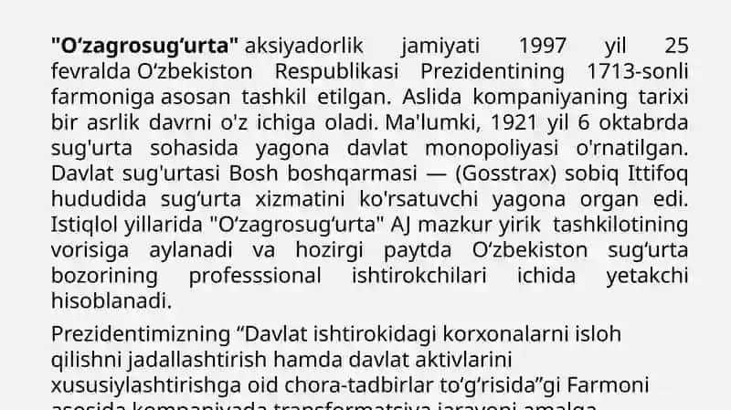 O’zagrosug’urta aksiyadorlik jamiyati 3