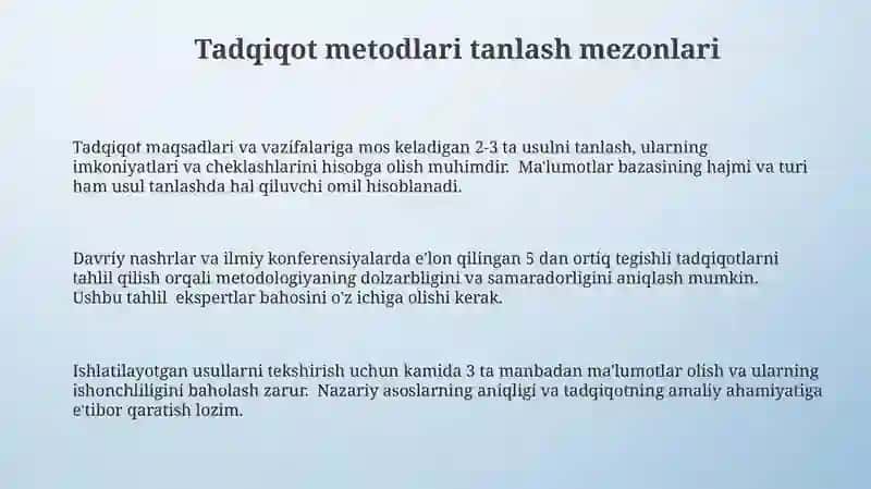 Metodologiya Tadqiqoti 3