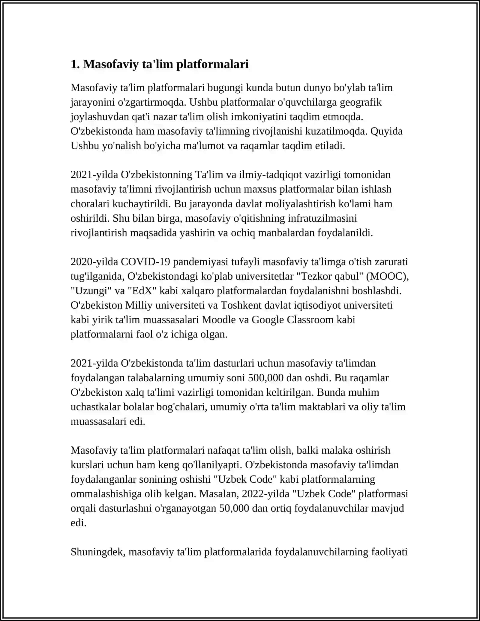 MASOFAVIY TA'LIM TEXNOLOGIYALARI 3