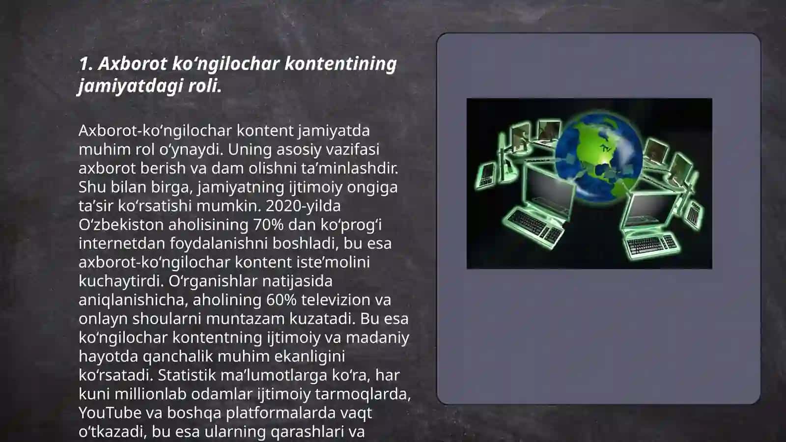 Axborot koʻngilochar kontentining ahamiyati 3