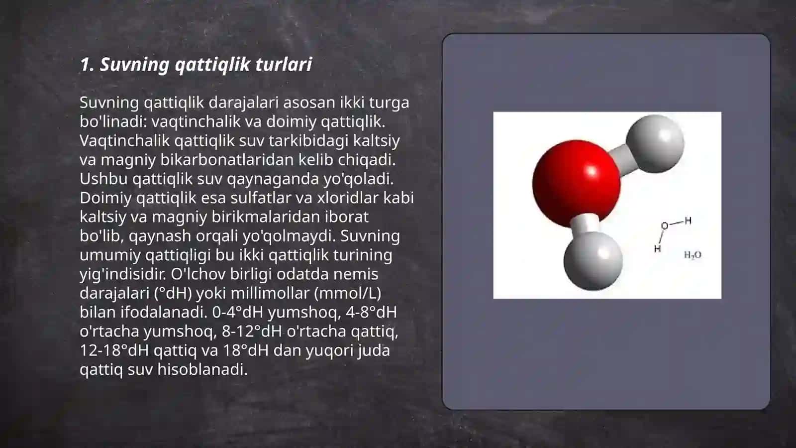 Suvning qattiqligi va uni yumshatish usullari 3