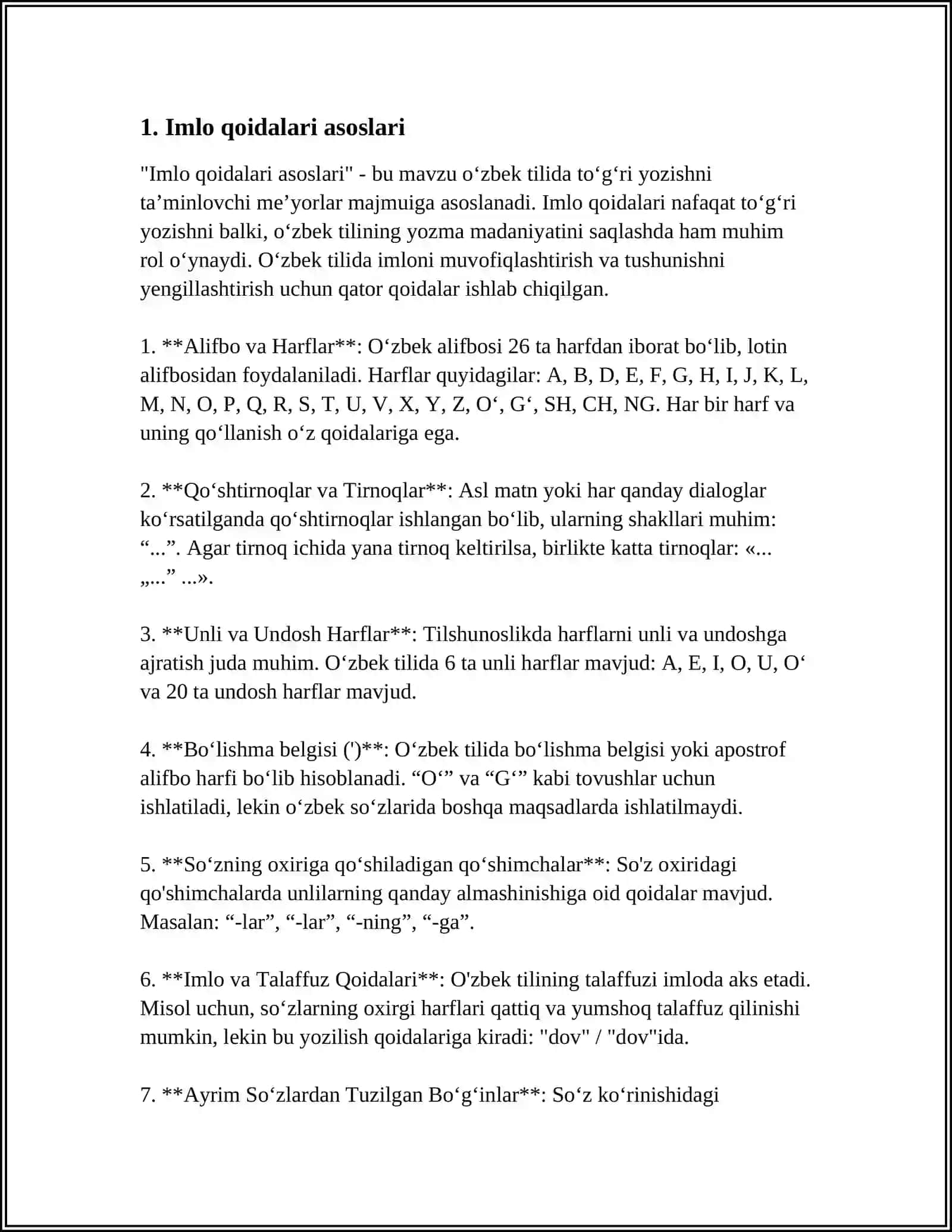 XATLAR BILAN ISHLASHDA IMLOVIY VA USLUBIY SAVODXONLIK 3