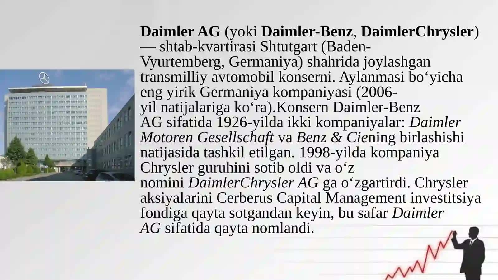 Daimlerkompaniyasi muvafaqiyati va marketing faoliyati 3