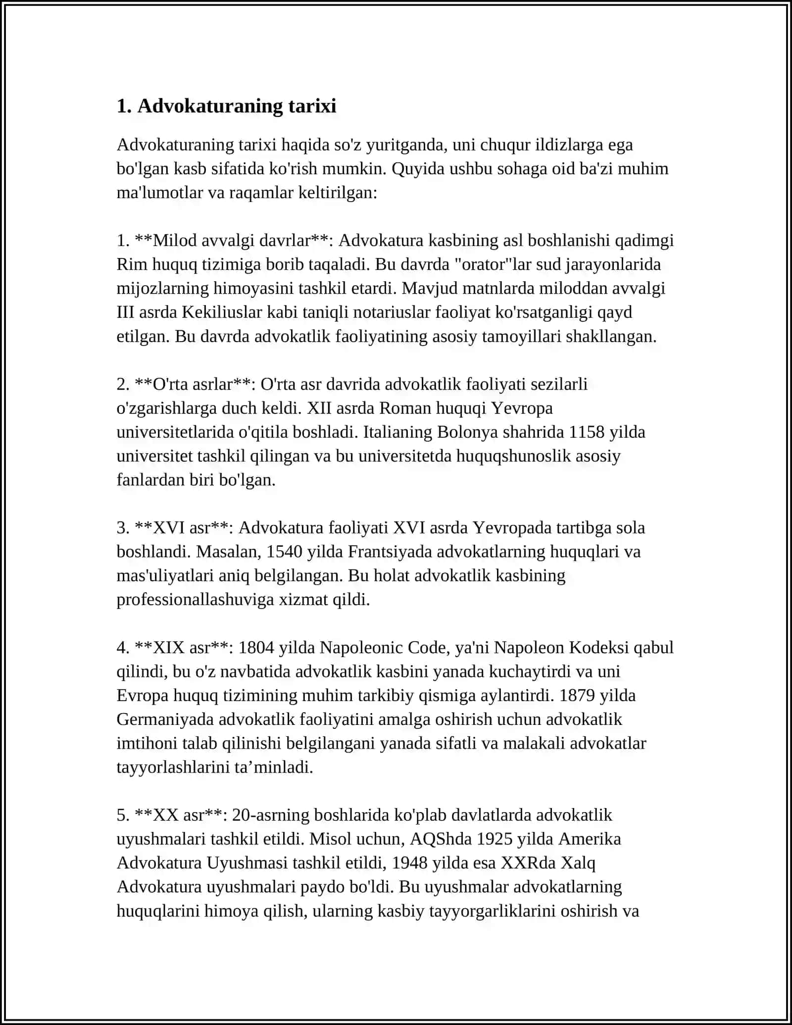 Advokatura 3