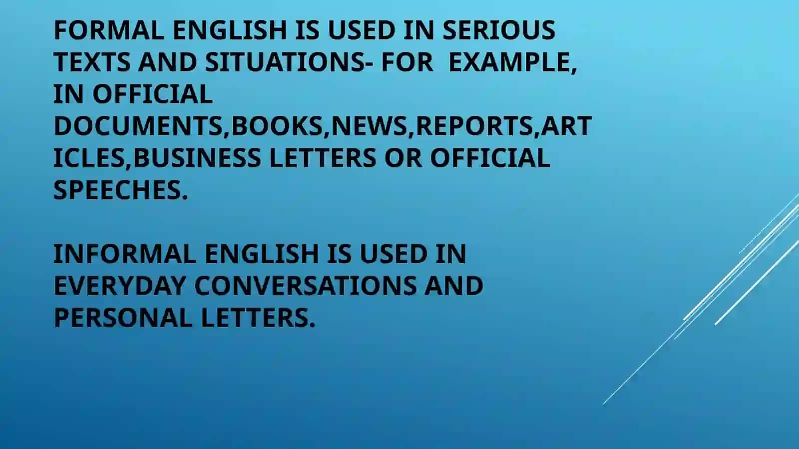 UNIT 4 FILLING IN FORMS.Lesson 1. formal and informal texts 3