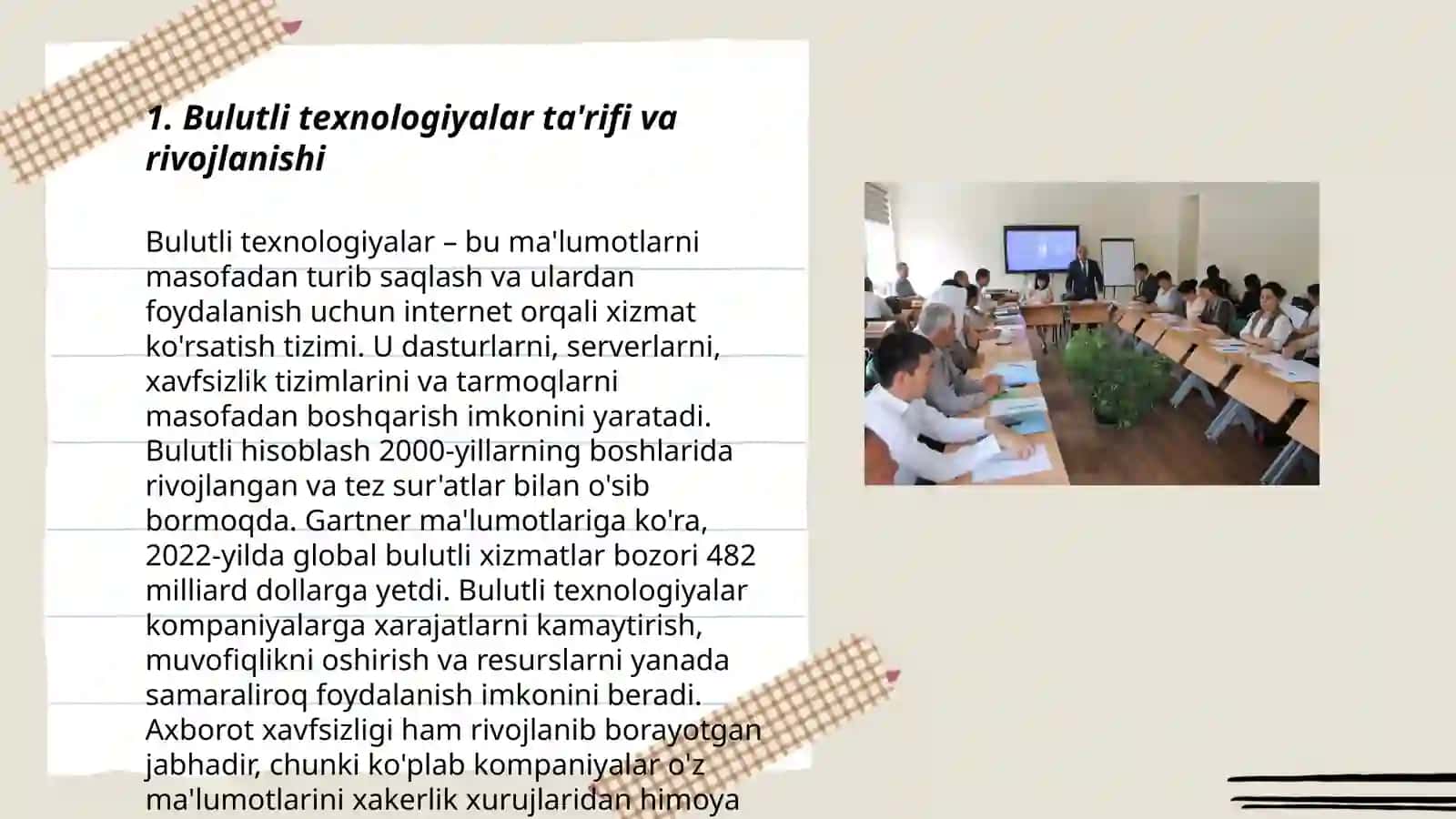 Kasbiy faoliyatda bulutli texnalogiyalar va ularning ta'limiy imkoniyatlari 3